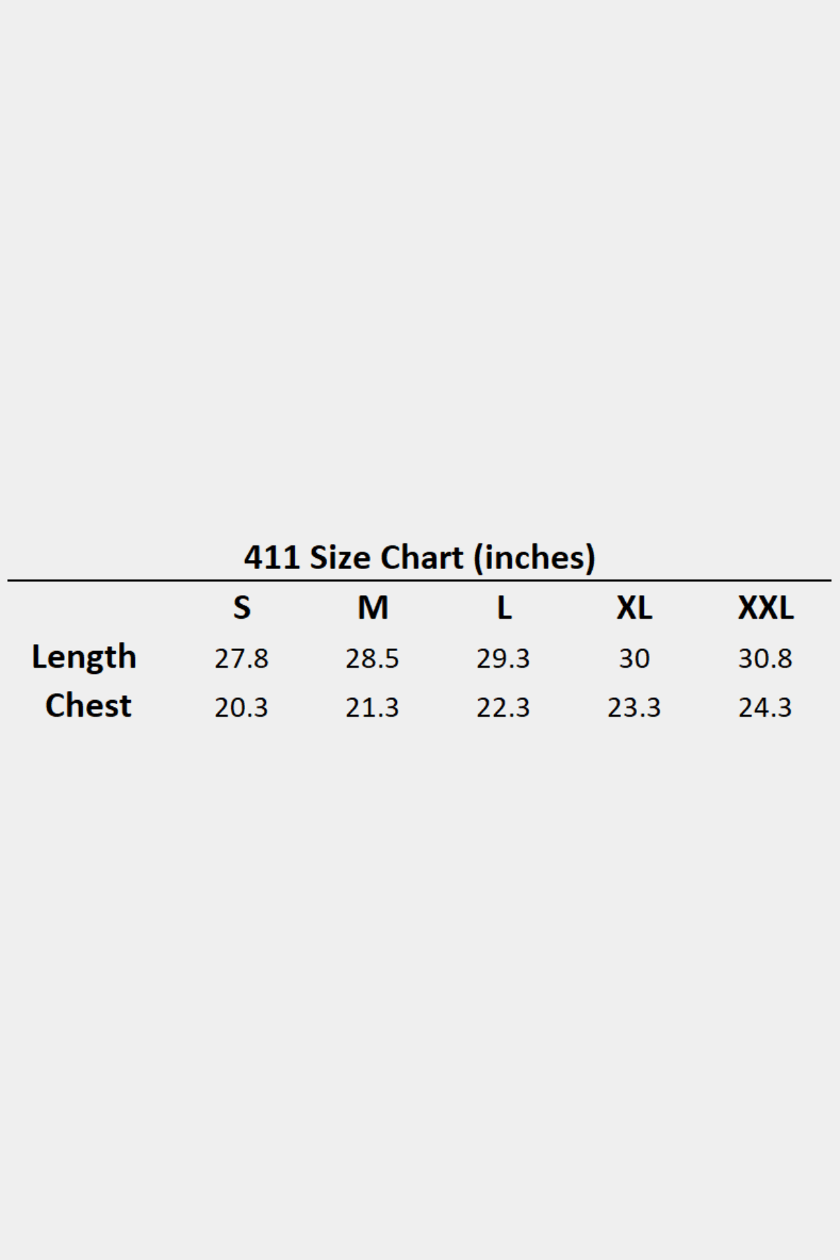 411 Perfect Tee - Straight Bottom