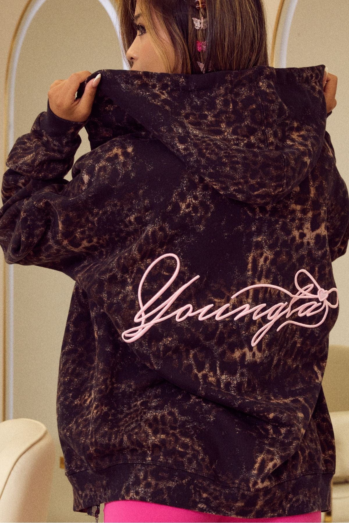 W533 Flashback Zip Hoodie